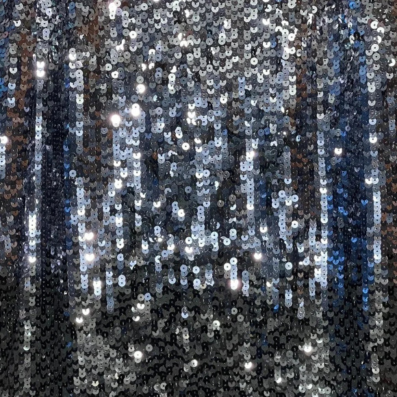 Women's S Michael Kors Sequins Flapper Feather Dress Ombre Drop Waist - Picture 6 of 6